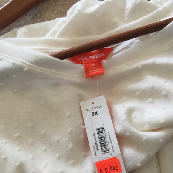 NWT Plus size Joe Fresh long sleeve shirt - Picture 4 of 5